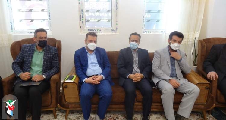 دیدارمدیرکل بنیادشهیدوامورایثارگران باخانواده شهیدمدافع سلامت استان کهگیلویه وبویراحمد